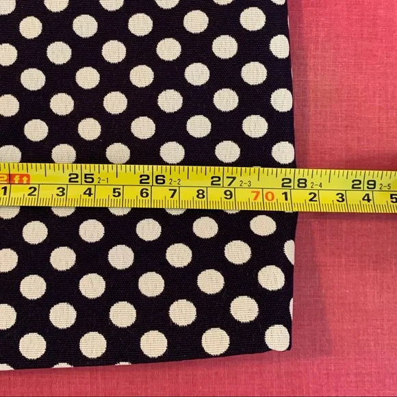 D. Vine Navy With White Polka Dots, Lined, 3/4 Sleeved Jacket, 22W, NWT - Picture 9 of 9